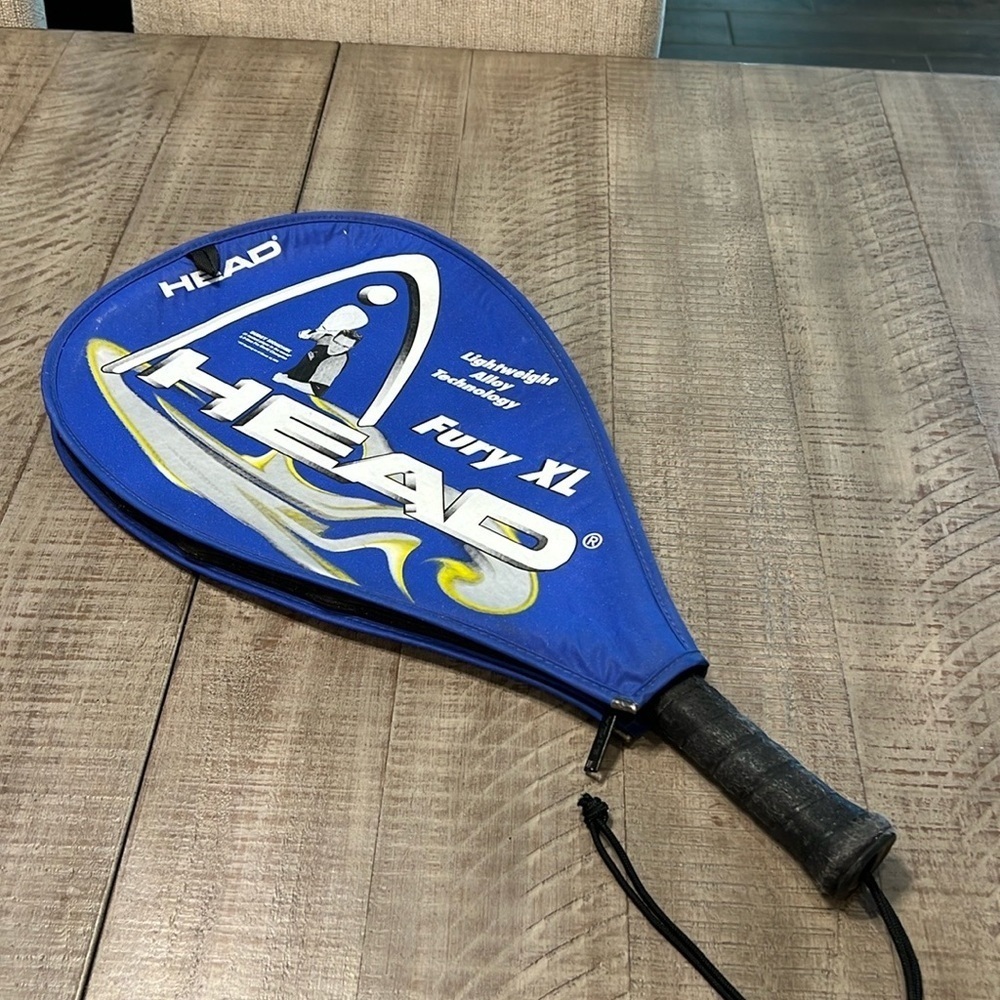 HEAD TI Fury XL Racquetball Racquet Grip 3 5/8" Penn Promotion Sudsy Monchik
